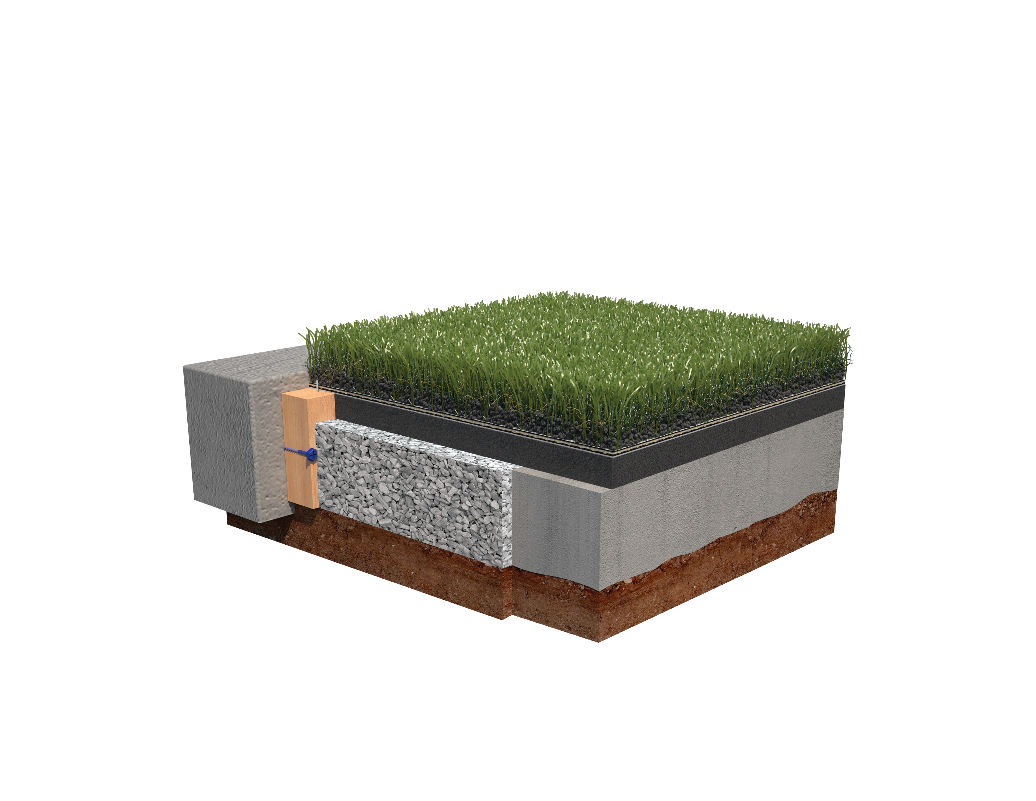 Playground Grass specifications diagram
