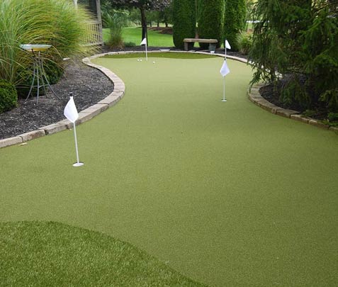 Residential Putting Green - project residential putting green
