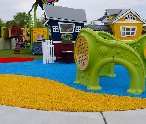 Colored Turf - project colored turf