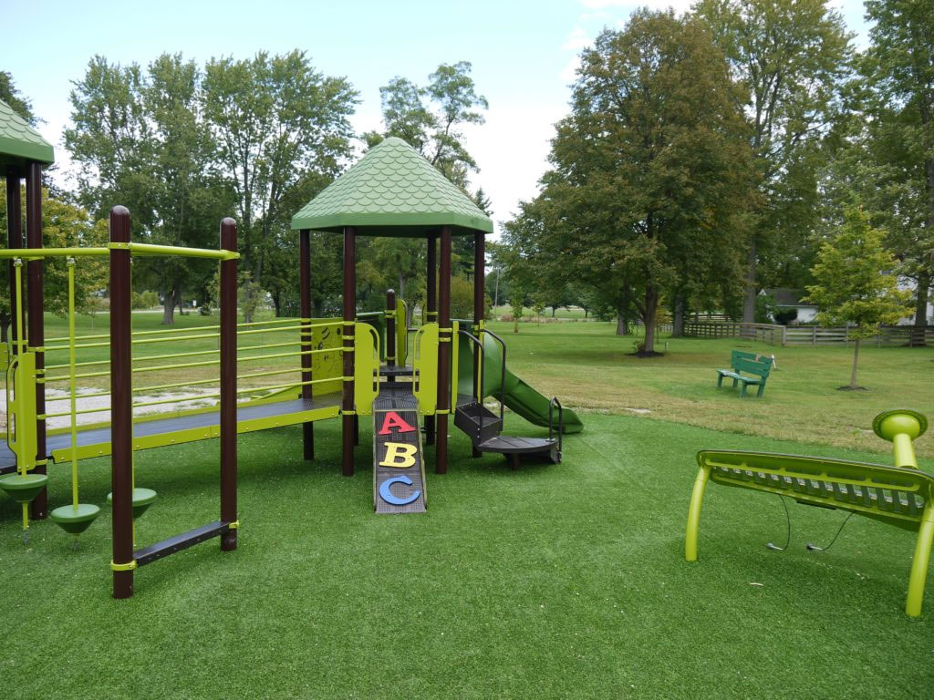 Cowling Park - playgroundgrass cowling park playground 2