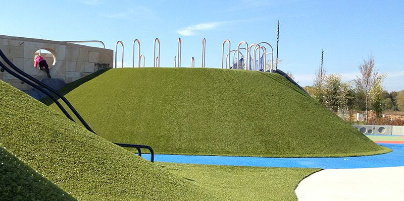 Summit Park - playgroundgrass summit park 2